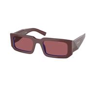 Prada Homme Prada PR 06YS 16M08S Lunettes de soleil Acétate Rouge Violet Carré Normale