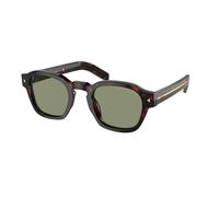 Prada Homme Prada PR A16S 17N20G Lunettes de soleil Acétate Tortue Vert Pantos Polarisé