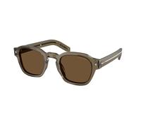 Prada Homme Prada PR A16S 18T70F Lunettes de soleil Acétate Marron Marron Pantos Normale