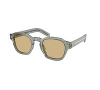 Prada Homme Prada PR A16S 21J70R Lunettes de soleil Acétate Gris Marron Pantos Normale