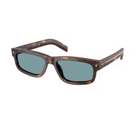 Prada Homme Prada PR B11S 15W04D Lunettes de soleil Acétate Tortue Vert Carré Polarisé