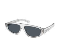 Prada Homme Prada PR C02S 17P70B Lunettes de soleil Acétate Gris Gris Géométrique Normale