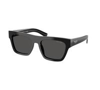 Prada Homme PR C03S 16K08Z Lunettes de soleil Acétate Noir Gris Carré Normale