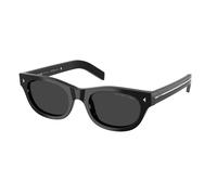 Prada Homme Prada PR C09S 16K08G Lunettes de soleil Acétate Noir Gris Cat Eye Polarisé