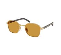 Prada Homme Prada PR C50S 5AK50P Lunettes de soleil Acier Or Carré Normale