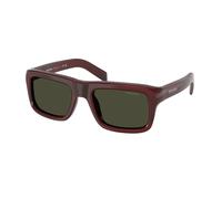 Prada Homme Prada PR D11S 25J50X Lunettes de soleil Acétate Rouge Vert Carré Normale
