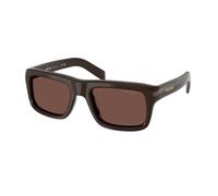 Prada Homme Prada PR D11S 27I90W Lunettes de soleil Acétate Marron Violet Carré Normale