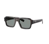 Prada Homme Sunglass PR 02ZS - Couleur du Monture: Écaille de tortue racine, Couleur de Lentille: Bleu