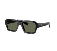 Prada Homme Sunglass PR 02ZS - Couleur du Monture: Noir, Couleur de Lentille: Vert Polarisé