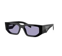 Prada Homme Sunglass PR 09ZS - Couleur du Monture: Noir, Couleur de Lentille: Violet