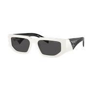 Prada Homme Sunglass PR 09ZS - Couleur du Monture: Talc, Couleur de Lentille: Gris foncé