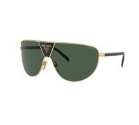 Prada Homme Sunglass PR 69ZS - Couleur du Monture: Or, Couleur de Lentille: Vert