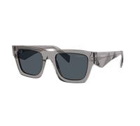 Prada Homme Sunglass PR A06S - Couleur du Monture: Gris foncé transparent, Couleur de Lentille: Gris foncé