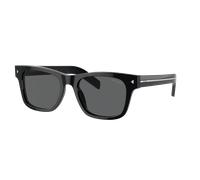 Prada Homme Sunglass PR A17S - Couleur du Monture: Noir, Couleur de Lentille: Gris foncé