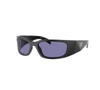 Prada Homme Sunglass PR A19S - Couleur du Monture: Noir mat, Couleur de Lentille: Violet foncé