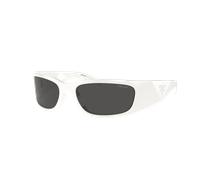 Prada Homme Sunglass PR A19S - Couleur du Monture: Talc, Couleur de Lentille: Gris foncé