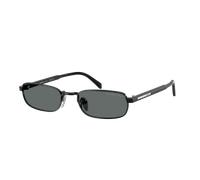 Prada Homme Sunglass PR B54S - Couleur du Monture: Noir, Couleur de Lentille: Gris foncé Polarisé