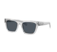 Prada Homme Sunglass PR C03S - Couleur du Monture: Cristal Gris, Couleur de Lentille: Gris foncé