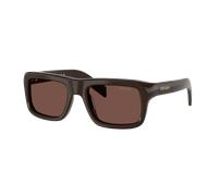 Prada Homme Sunglass PR D11S - Couleur du Monture: Cigar, Couleur de Lentille: Chocolat Noir