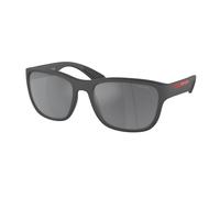 Prada Linea Rossa Homme Prada Linea Rossa PS 01US ACTIVE UFK5L0 Lunettes de soleil Nylon Gris Gris Pillow Miroir