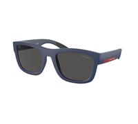Prada Linea Rossa Homme Prada Linea Rossa PS 01ZS TFY06F Lunettes de soleil Nylon Bleu Gris Pillow Normale