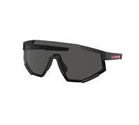 Prada Linea Rossa Homme Prada Linea Rossa PS 04WS DG006F Lunettes de soleil Nylon Noir Gris Pillow Normale