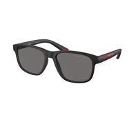 Prada Linea Rossa Homme Prada Linea Rossa PS 06YS DG002G Lunettes de soleil Injecté Noir Gris Pillow Polarisé
