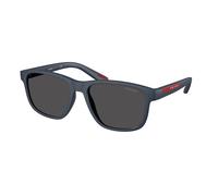 Prada Linea Rossa Homme Prada Linea Rossa PS 06YS TFY06F Lunettes de soleil Injecté Bleu Gris Pillow Normale