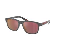 Prada Linea Rossa Homme Prada Linea Rossa PS 06YS UFK10A Lunettes de soleil Injecté Gris Gris Pillow Miroir Miroir
