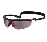 Prada Linea Rossa Homme Prada Linea Rossa PS A02S 1BO10J Lunettes de soleil Injecté Noir Bleu Pillow Normale