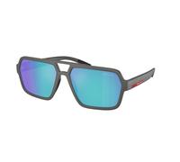 Prada Linea Rossa Homme Prada Linea Rossa PS A06S 16X08R Lunettes de soleil Injecté Gris Vert Pilote Miroir