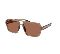 Prada Linea Rossa Homme Prada Linea Rossa PS A06S 29F50A Lunettes de soleil Injecté Marron Pilote Normale
