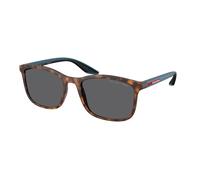 Prada Linea Rossa Homme Prada Linea Rossa PS A08S U61144 Lunettes de soleil Injecté Tortue Gris Pillow Polarisé