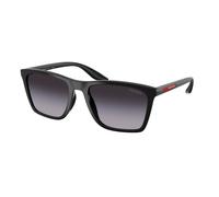 Prada Linea Rossa Homme Prada Linea Rossa PS B08S 1AB09U Lunettes de soleil Injecté Noir Gris Pillow Normale Nuancé