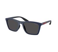 Prada Linea Rossa Homme Prada Linea Rossa PS B08S TFY06F Lunettes de soleil Injecté Bleu Gris Pillow Normale