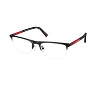 Prada Linea Rossa Homme PS 50RV 1BO1O1 Montures optiques Métal Noir Transparent Pillow Normale