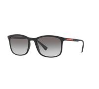 Prada Linea Rossa Homme Sunglass PS 01TS Lifestyle - Couleur du Monture: Caoutchouc Noir, Couleur de Lentille: Dégradé Gris