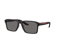 Prada Linea Rossa Homme Sunglass PS 05YS - Couleur du Monture: Caoutchouc Noir, Couleur de Lentille: Gris foncé Polarisé