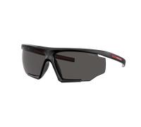 Prada Linea Rossa Homme Sunglass PS 07YS - Couleur du Monture: Caoutchouc Noir, Couleur de Lentille: Gris foncé