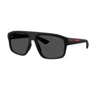 Prada Linea Rossa Homme Sunglass PS B02S - Couleur du Monture: Noir mat, Couleur de Lentille: Gris foncé
