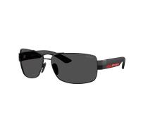 Prada Linea Rossa Homme Sunglass PS B52S - Couleur du Monture: Noir, Couleur de Lentille: Gris foncé