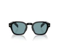 Prada Homme PR A16S 16K04D Lunettes de soleil Acétate Noir Vert Pantos Polarisé Antireflet