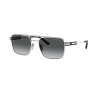Prada Unisex Sunglass PR 67ZS - Couleur du Monture: Argent, Couleur de Lentille: Dégradé gris Polarisé