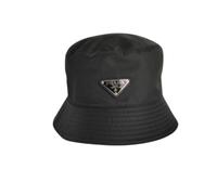 Prada Vintage - Chapeau bob Pre-owned Triangle Logo Re-Nylon - Femme - Pre-owned - Noir - Taille: ONE Size