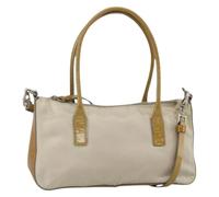 Prada Vintage, Femme, Pre-owned, Beige, Taille: ONE Size Sac à main vintage en nylon Pre-owned