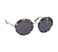 Prada Vintage - Lunettes de soleil vintage en métal pré-possédées - Femme - Pre-owned - Brun - Taille: ONE Size