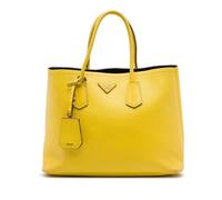 Prada Vintage - Pre-owned Saffiano Satchel - unisex - Pre-owned - Jaune - Taille: ONE Size
