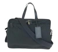 Prada Vintage - Pre-owned Tessuto Saffiano Nylon Leather 2way Briefcase - Homme - Pre-owned - Noir - Taille: ONE Size