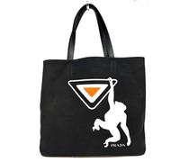 Prada Vintage - Pre-owned Toile sacs-prada - Homme - Pre-owned - Noir - Taille: ONE Size