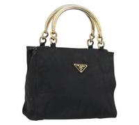 Prada Vintage - Sac à main vintage en nylon Pre-owned - Femme - Pre-owned - Noir - Taille: ONE Size